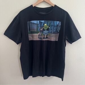 Dreamworks Shrek T-Shirt, Black, Size L